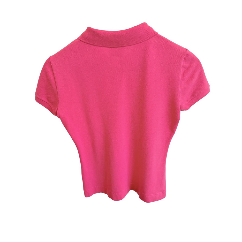Lacoste Women’s Pink Polo Shirt - Picture 4 of 5